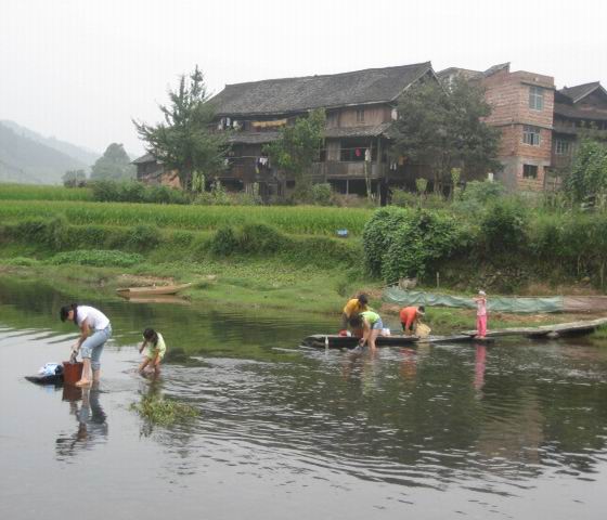 Sanjiang Washing Clothes